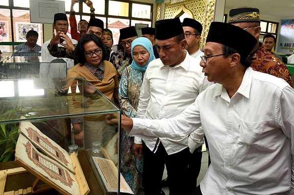 Gubsu Resmikan Museum Sejarah Alquran, Punya Koleksi 22 Mushaf Kuno